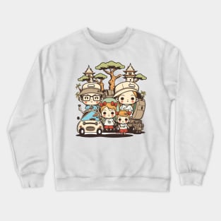 Exploring new places and making unforgettable memories with the ones I love Crewneck Sweatshirt